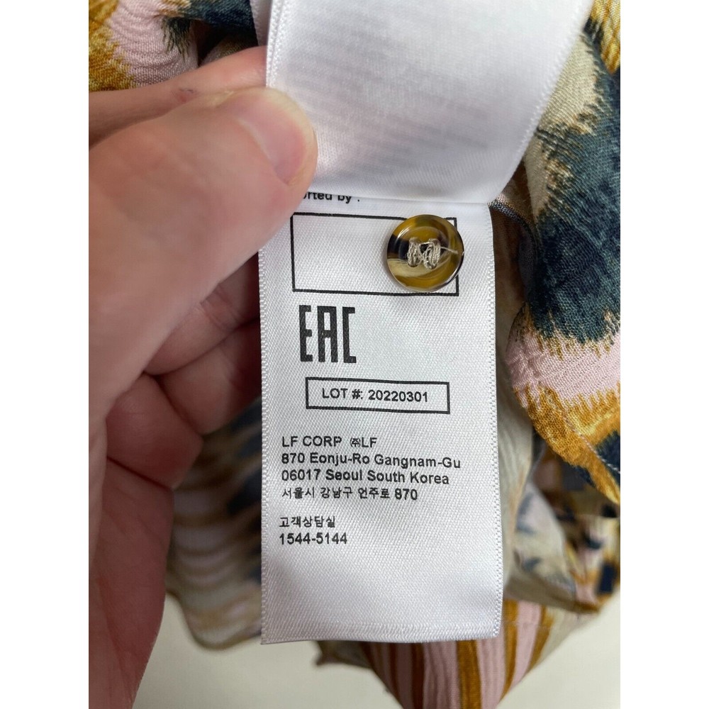ba&sh Multicolor Button Down Shirt - Picture 11 of 12